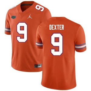 Men's Florida Gators #9 Gervon Dexter NCAA Nike Orange Authentic Stitched College Football Jersey QQS7662LE